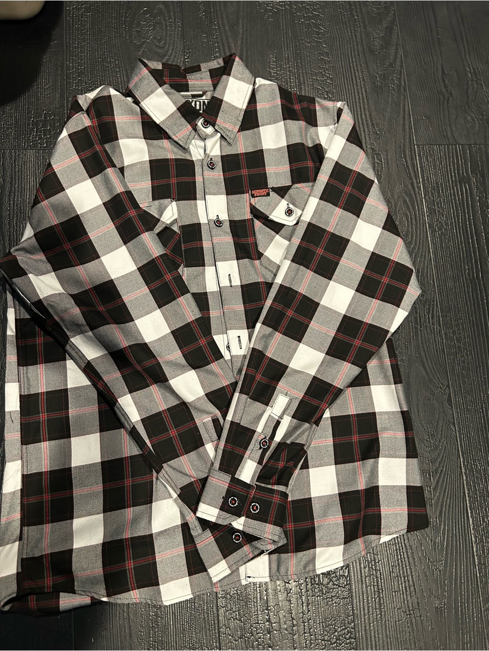 Dixxon Flannel Agnostic Front size large NYHC